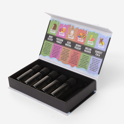 CBD storage Cannabis Box Packaging Magnet Eco Friendly For E Cigarette