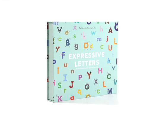 Paper Toy Packaging Box Multisensory Experience Cardboard  With Silk