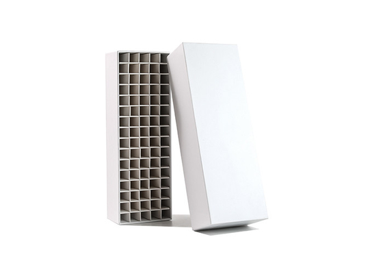Blank Fold Up Gift Boxes White Customized Collapsible Packaging Box For Laboratory