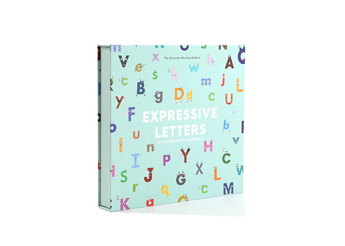 Paper Toy Packaging Box Multisensory Experience Cardboard  With Silk